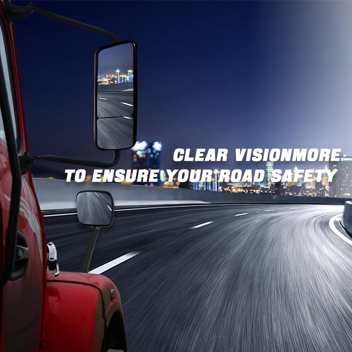 Espejo lateral izquierdo compatible con Freightliner - Imagen 5