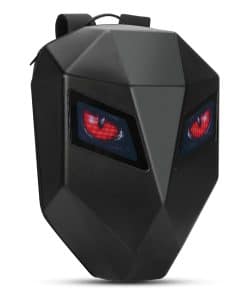 Mochila de Moto LED Resistente al Agua de 19 pulgadas