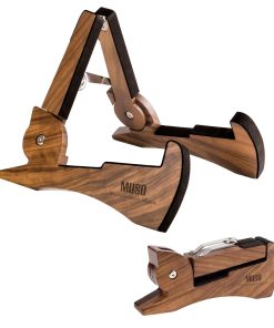 Soporte de Guitarra Plegable MUSO, Madera -Marrón