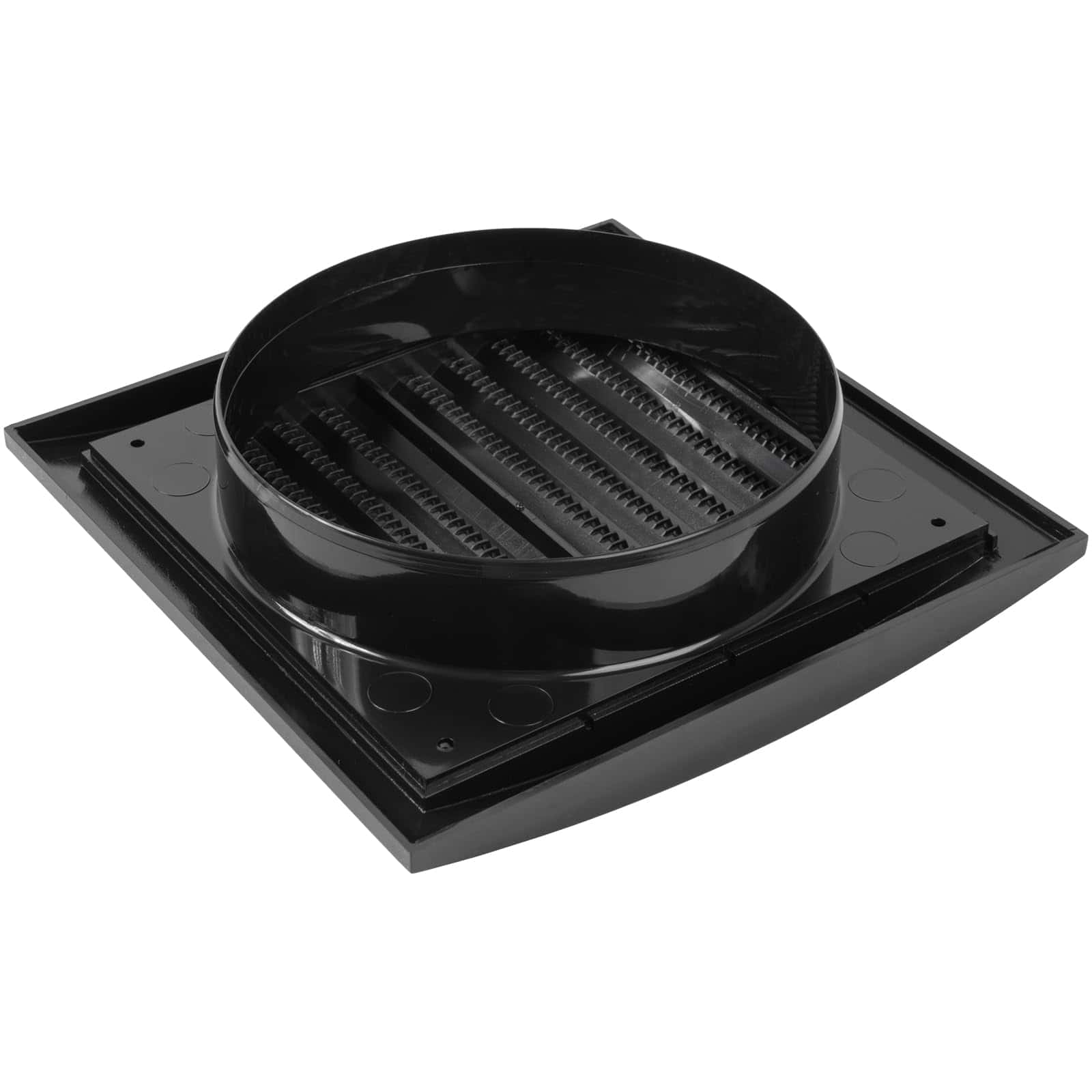 Campana de escape negra de 6 pulgadas -Negro con brida - Imagen 7