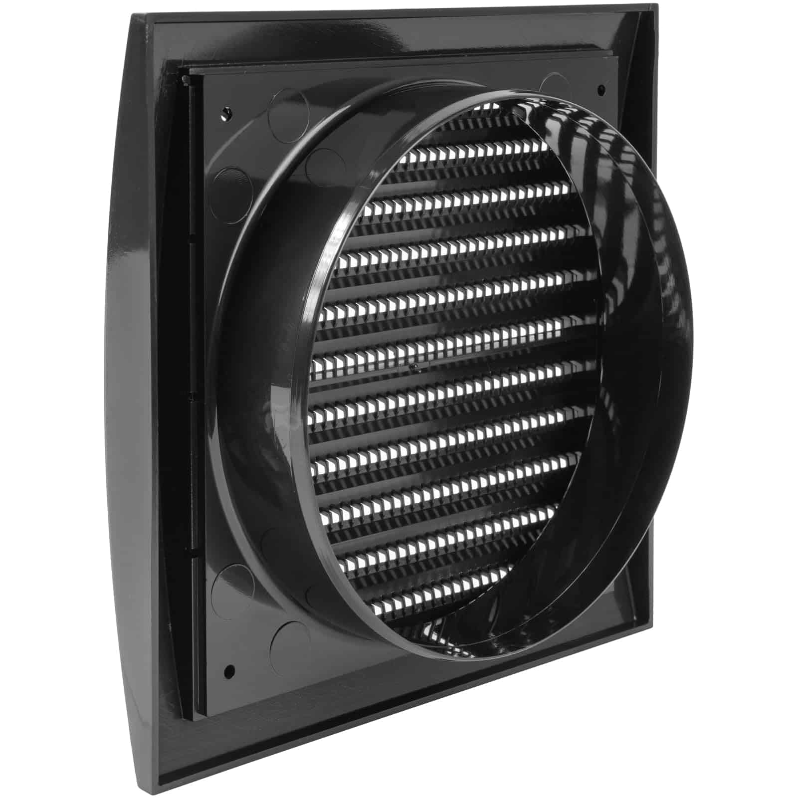 Campana de escape negra de 6 pulgadas -Negro con brida - Imagen 8