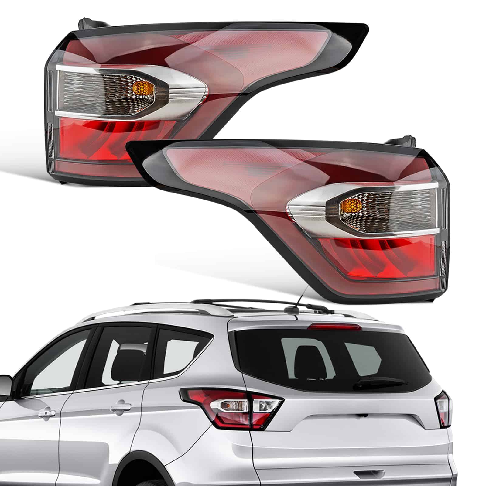 Luces traseras de Autoverve para Ford Escape 2017 2018 2019