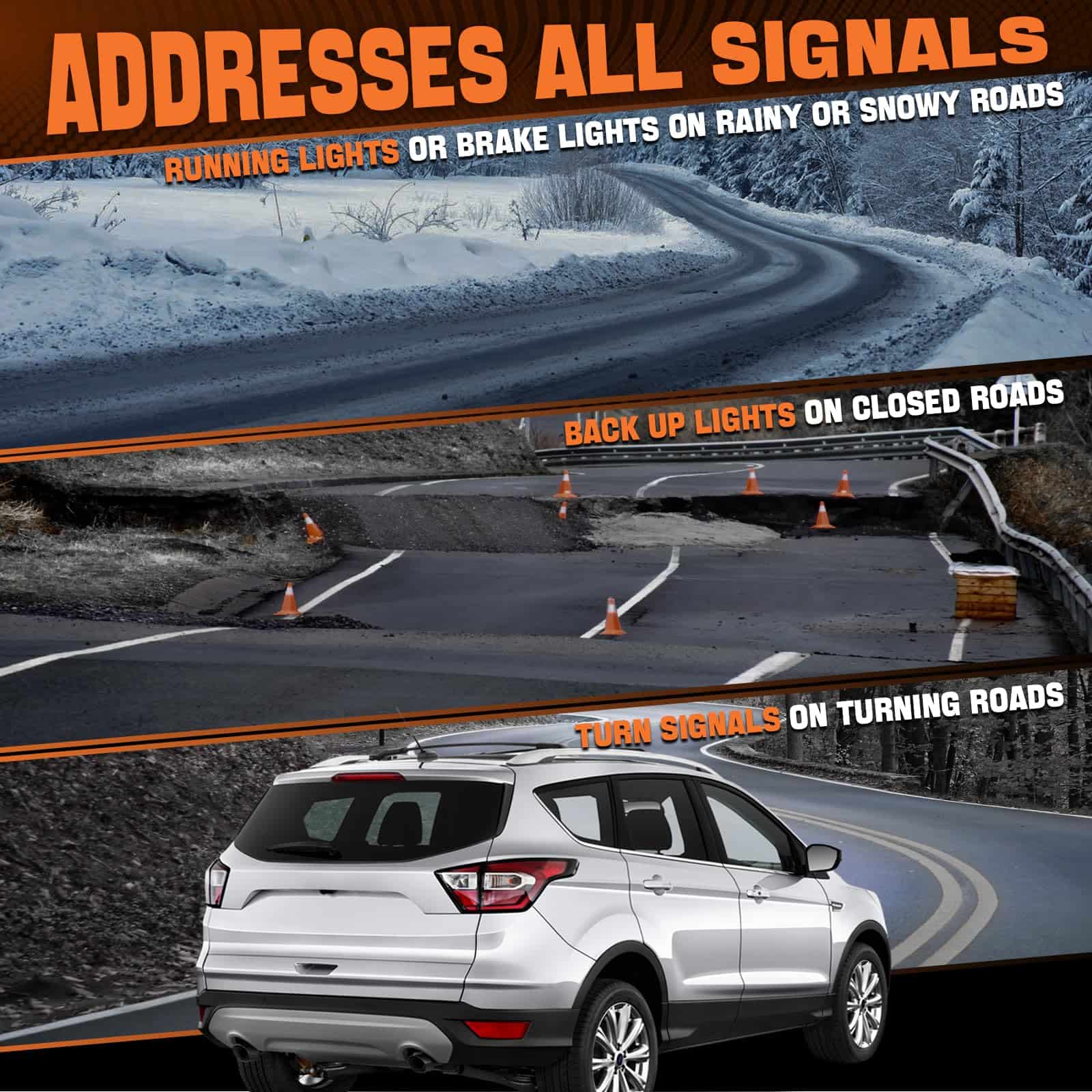 Luces traseras de Autoverve para Ford Escape 2017 2018 2019 - Imagen 3