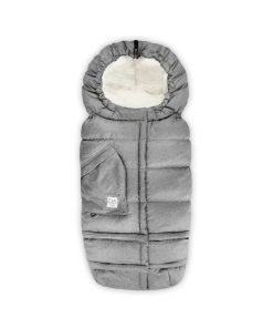 7AM Enfant Manta para cochecito 212 - Manta -Gris nube brezo