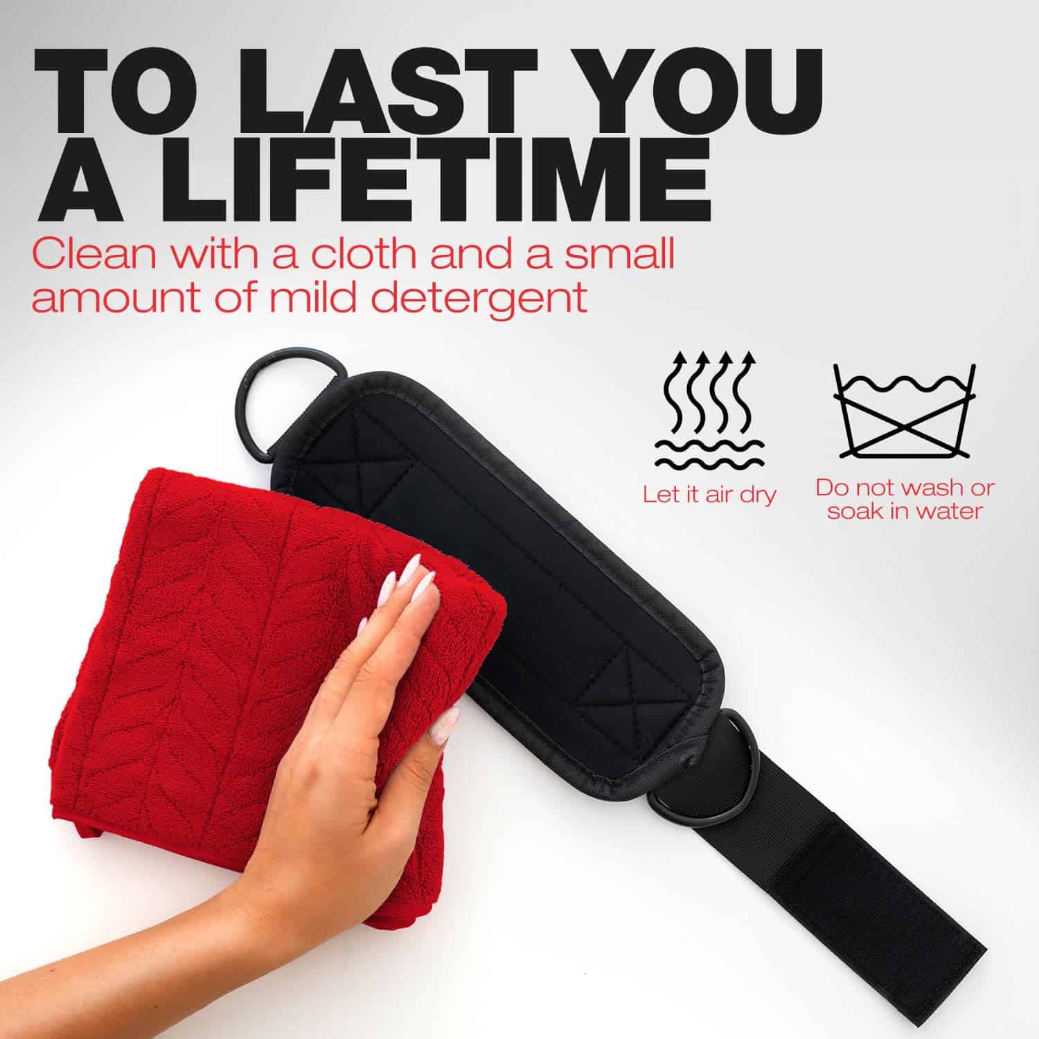 Banda de Resistencia para Tobillo ActiveGear con Puños - - Imagen 9