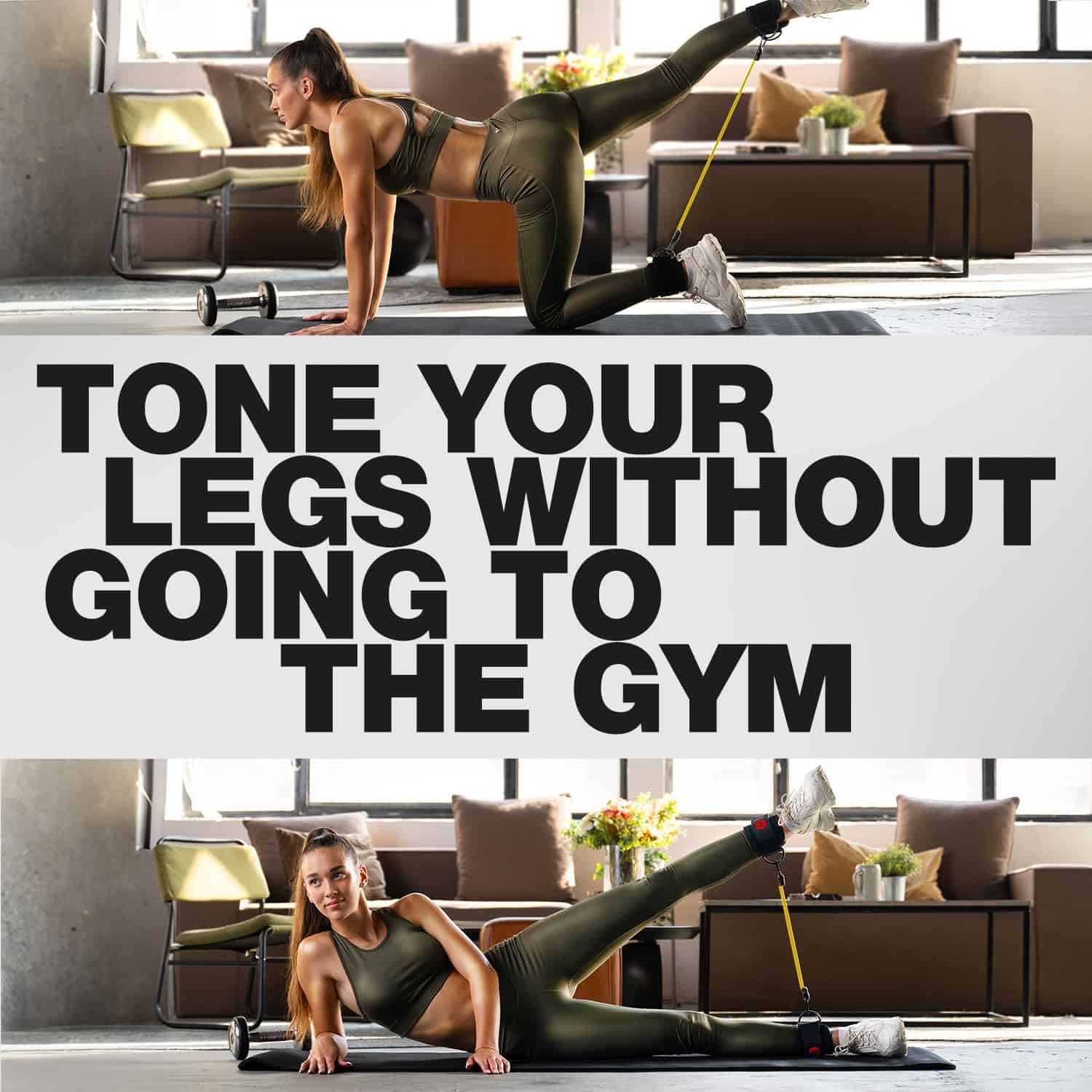 Banda de Resistencia para Tobillo ActiveGear con Puños - - Imagen 7