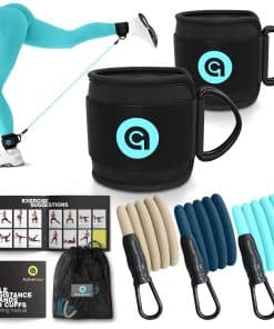Bandas de Resistencia para Tobillo ActiveGear con Puños -