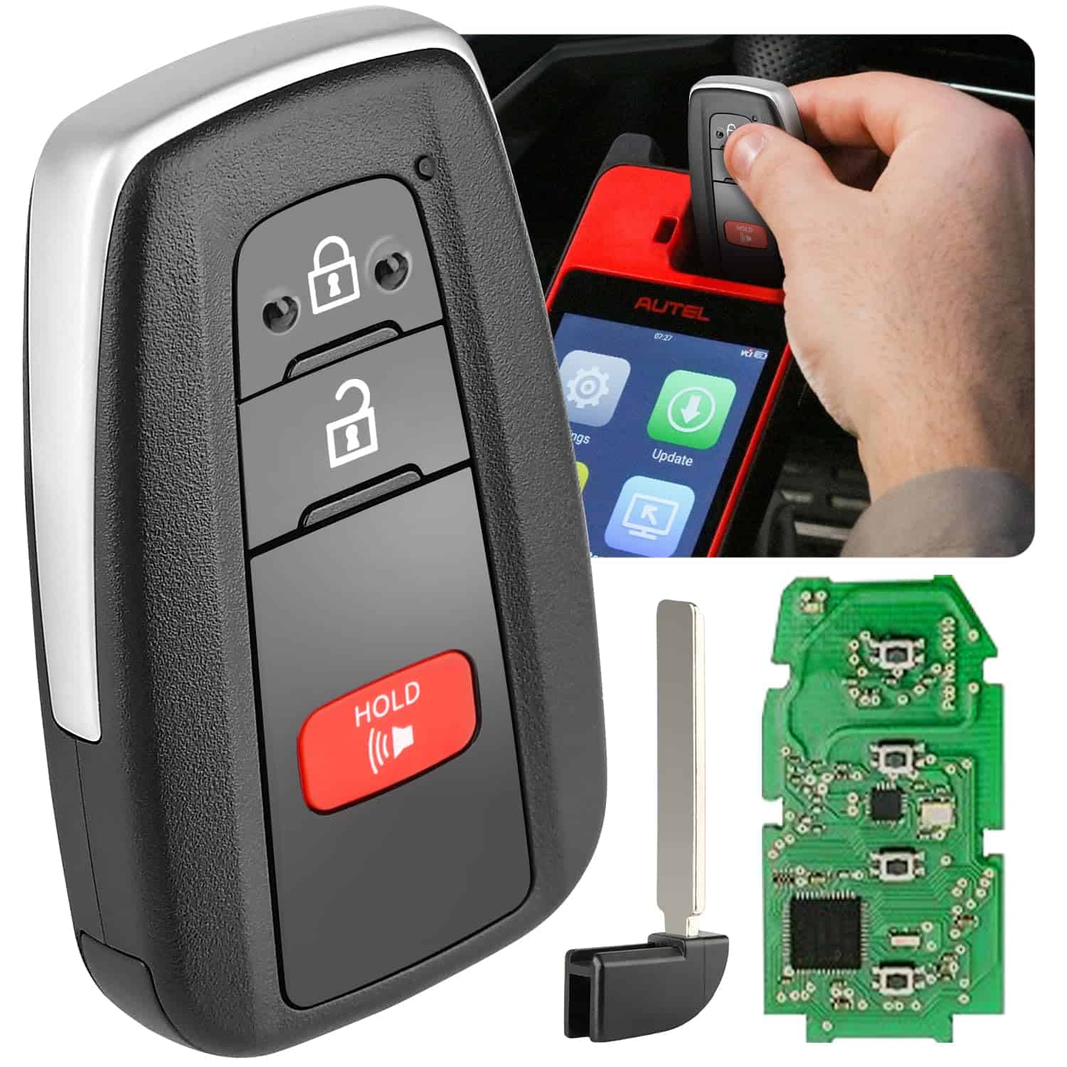 Autel MaxiIM IKEYTY8A3AL, Llave en Blanco Universal de