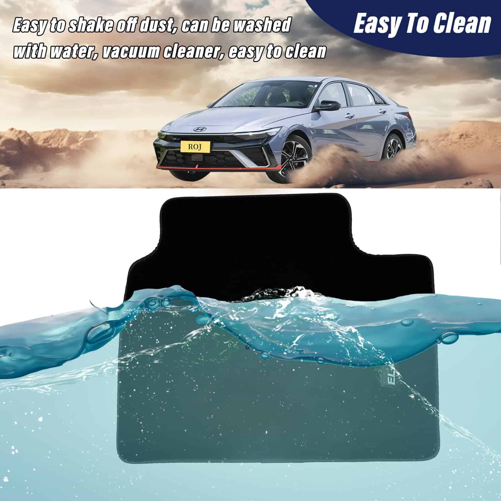 Tapetes de Piso de Lana OEM Personalizados con Logo - Imagen 7