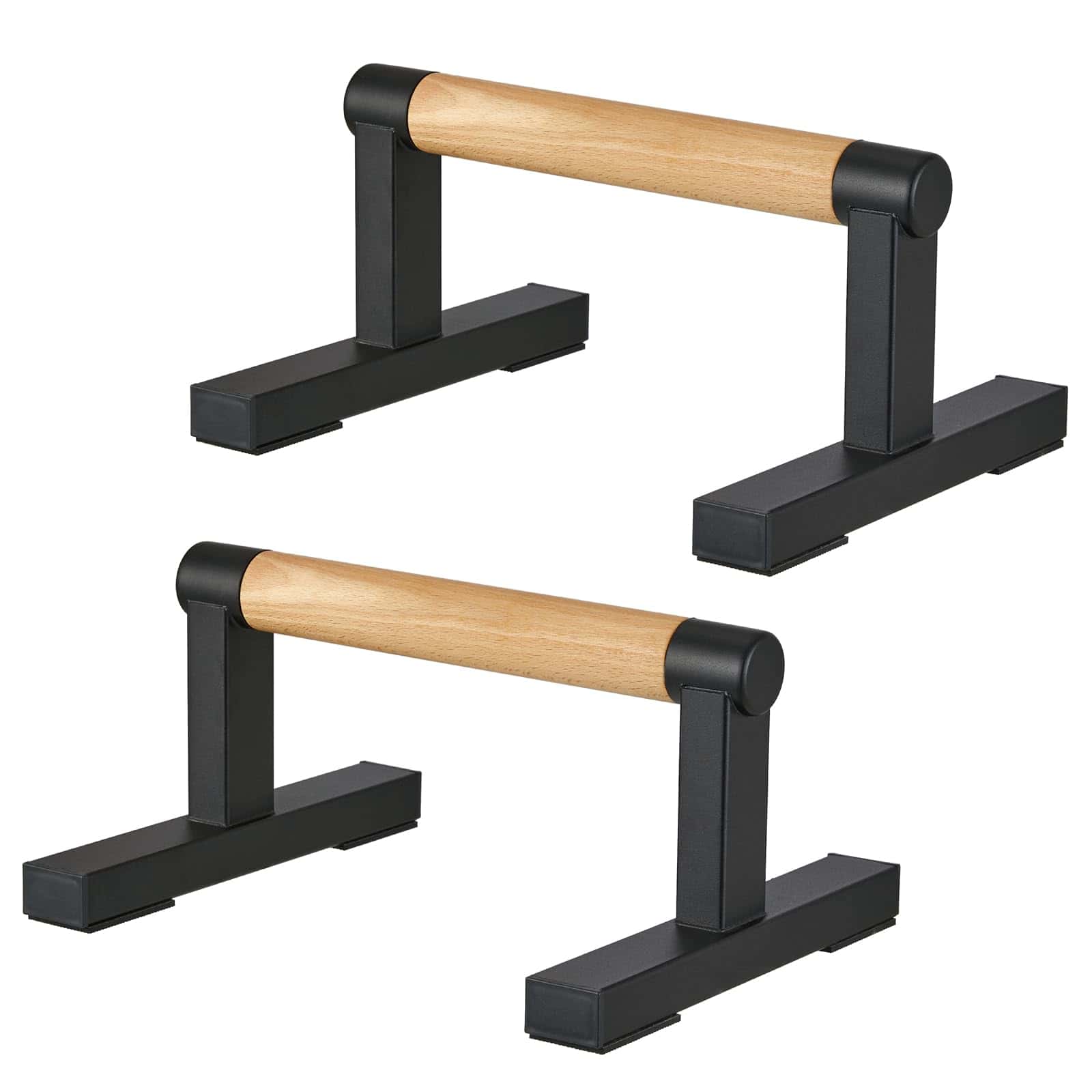 Barras de Madera en Forma de T para Levantarse del Suelo,