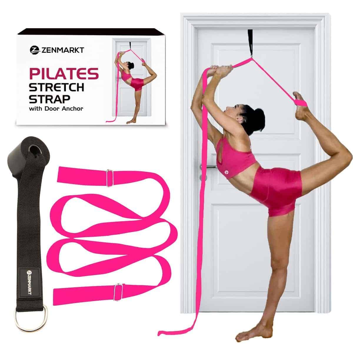 Correa de Estiramiento de Pilates con Anclaje de Puerta -