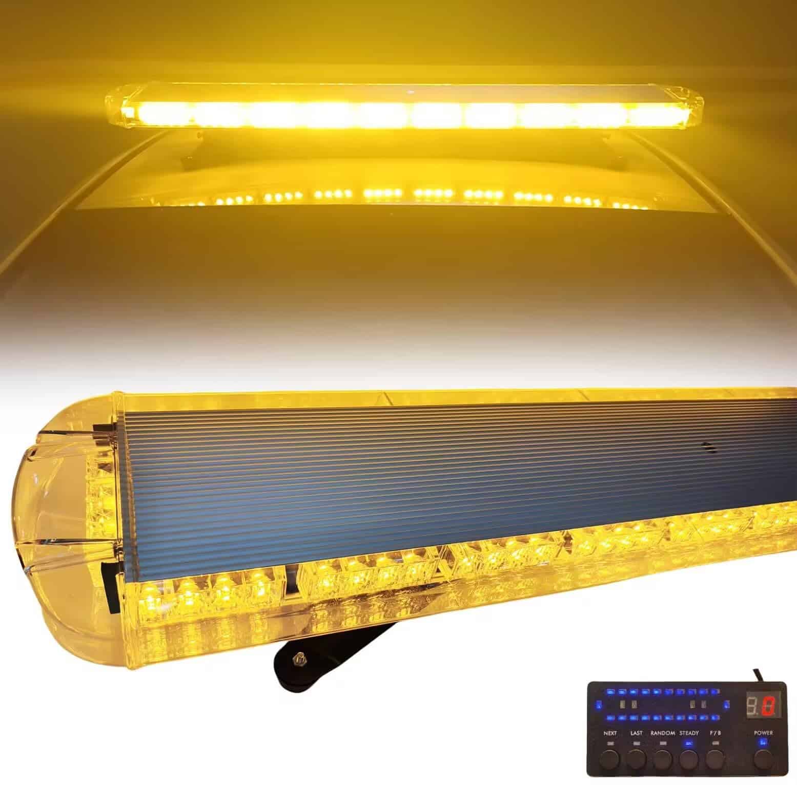 VAGMI 47" 88 Luces LED de Emergencia de Ámbar para