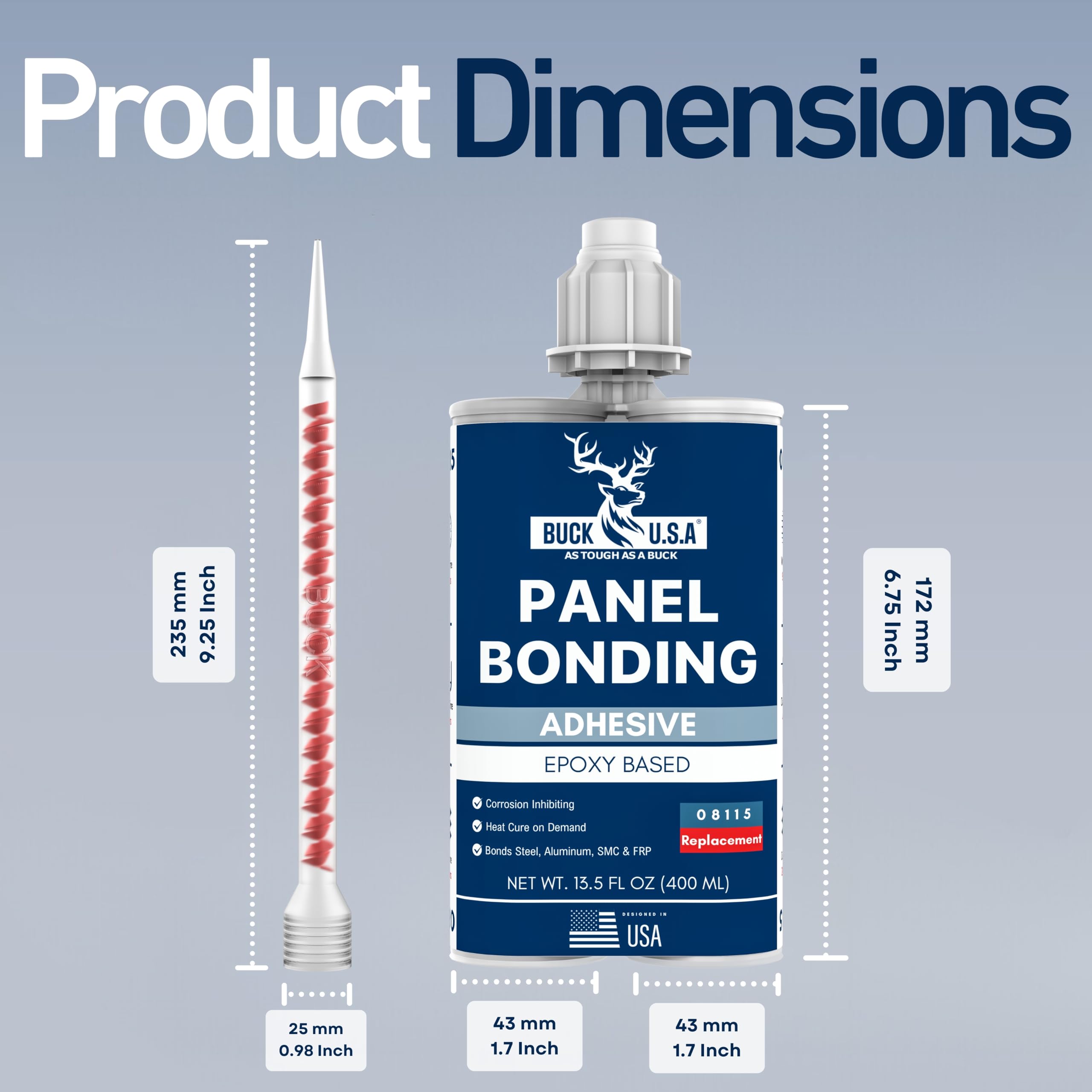 Adhesivo de Unión para Paneles Buck, Epoxi de Dos Partes, - Imagen 6