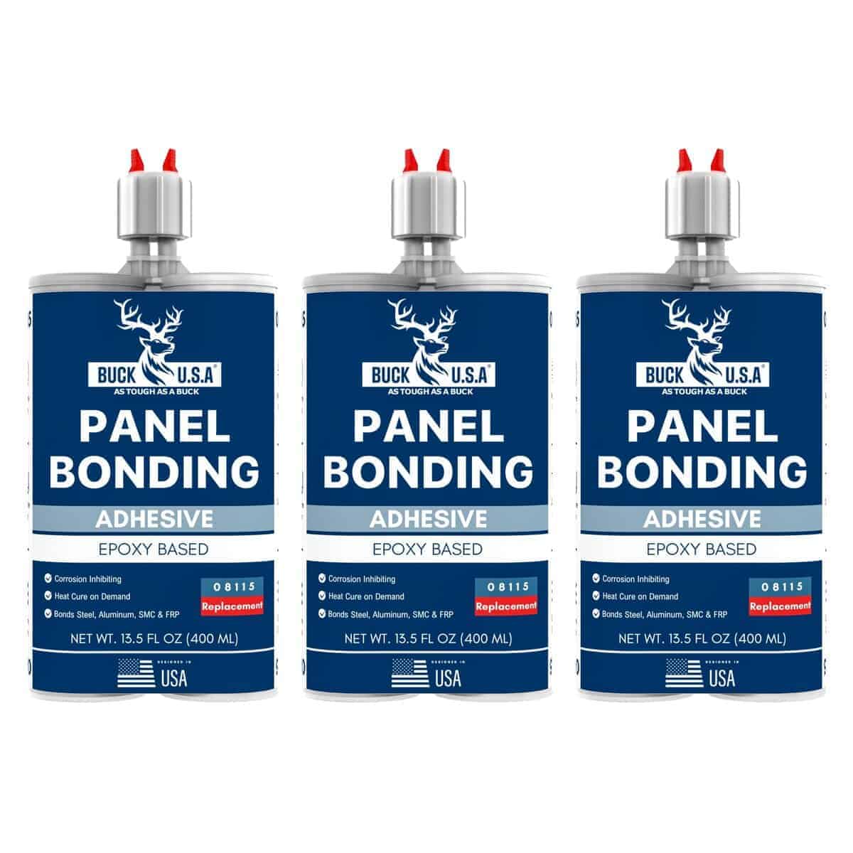 3 Pack Pegamento Adhesivo de Unión de Panel Buck, Epoxi de