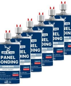Adhesivo de unión de paneles Buck de 6 paquetes, epoxi de