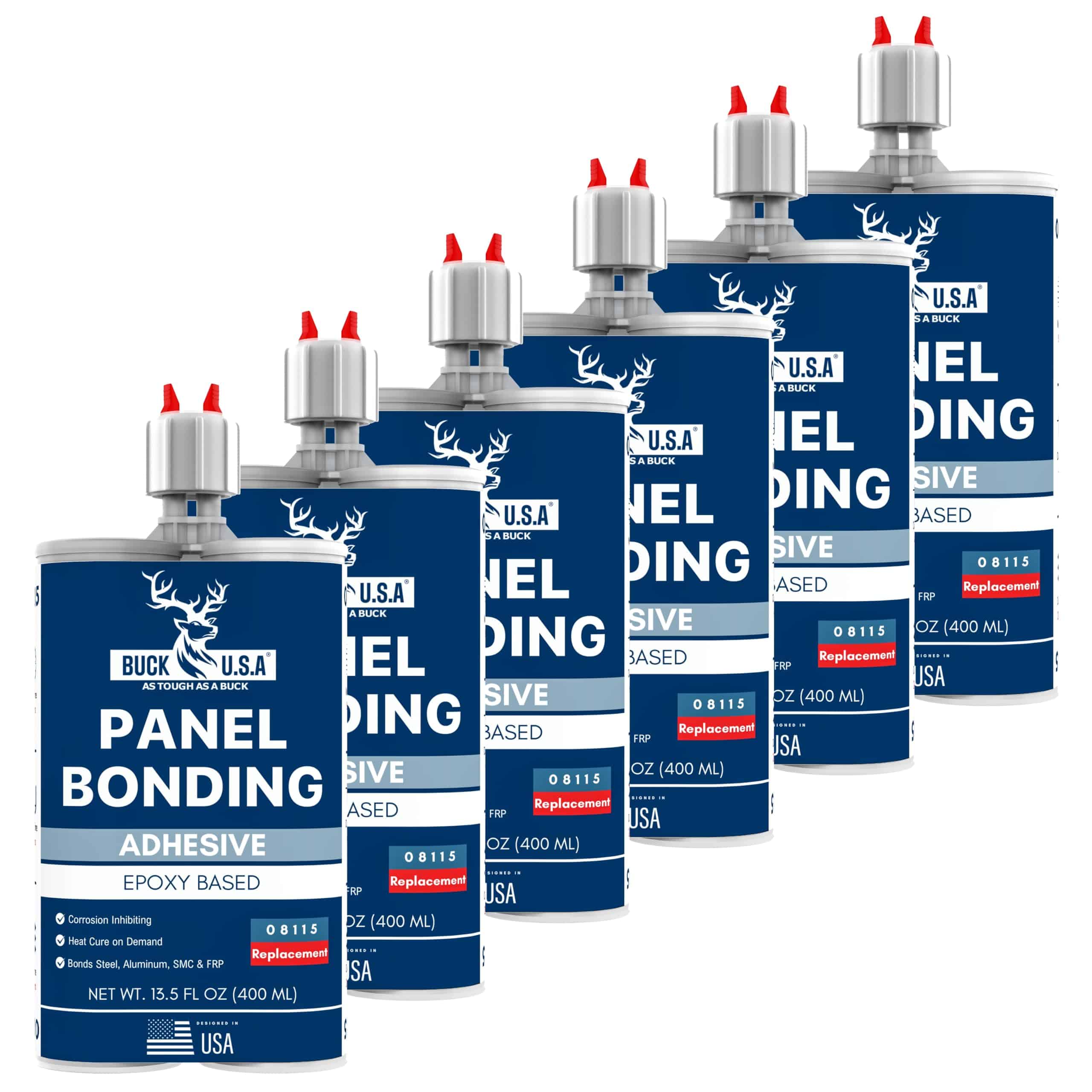 Adhesivo de unión de paneles Buck de 6 paquetes, epoxi de