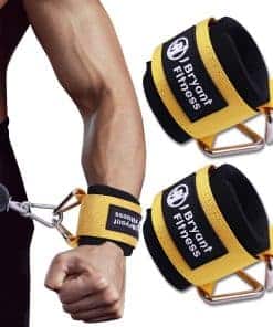 Muñequeras deportivas con ganchos para levantamiento de