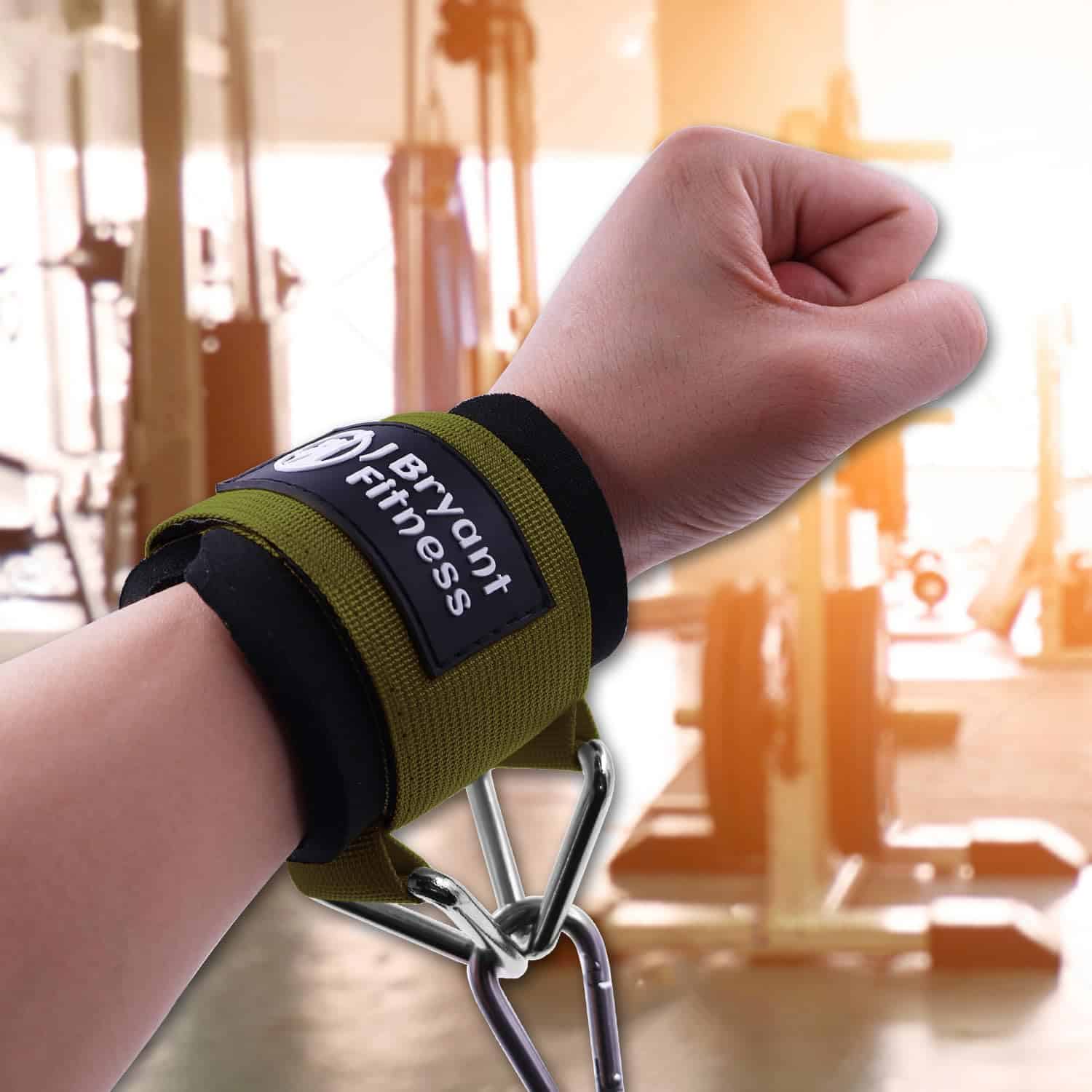 Muñequeras de fitness J Bryant para máquinas de cable - - Imagen 5