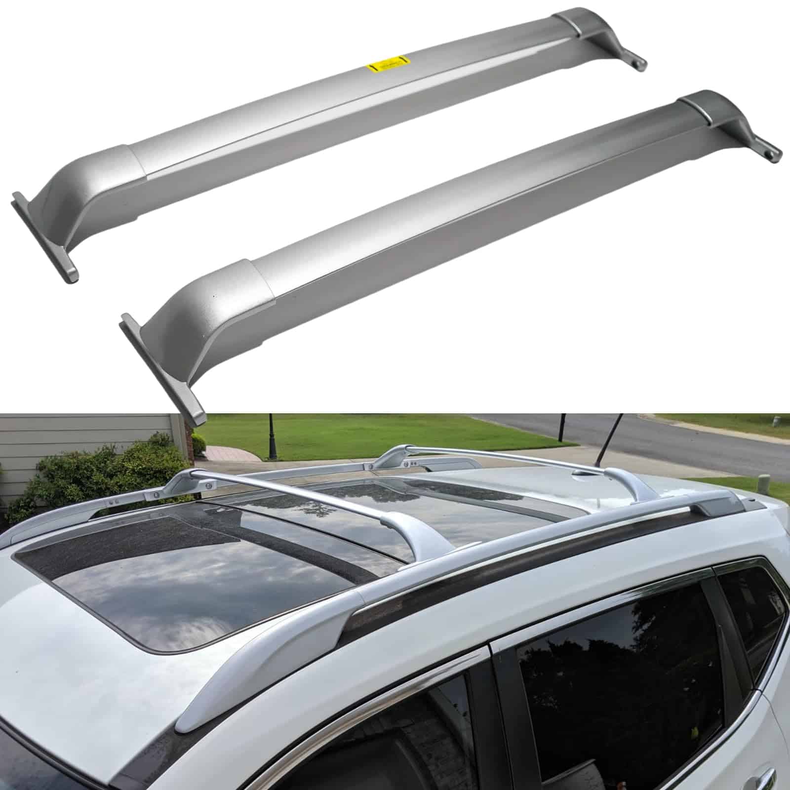 Barras transversales del portaequipajes para Nissan Kicks