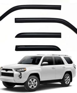 YLSCOO Viseras de Ventana Guardias de Lluvia -Humo Oscuro