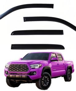 YLSCOO Window Visors Rain Guards compatible con Tacoma