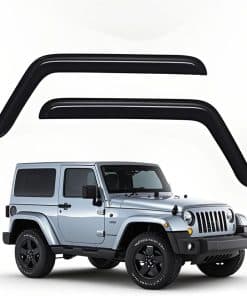 Viseras para ventanas YLSCOO Rain Guards para Wrangler