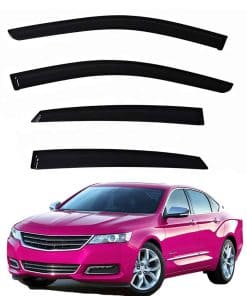 YLSCOO Viseras para ventanas Rain Guards compatible con