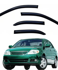 YLSCOO Window Visors Rain Guards se ajusta a Corolla Sedán