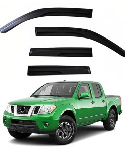 YLSCOO Viseras de Ventana Guardias de Lluvia -Black