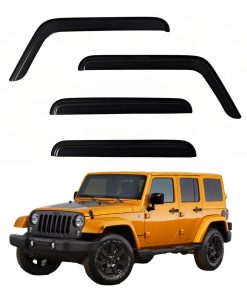YLSCOO Viseras de Ventana Guardias de Lluvia para Wrangler