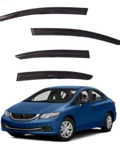 YLSCOO Viseras para Ventanas Rain Guards para Honda Civic