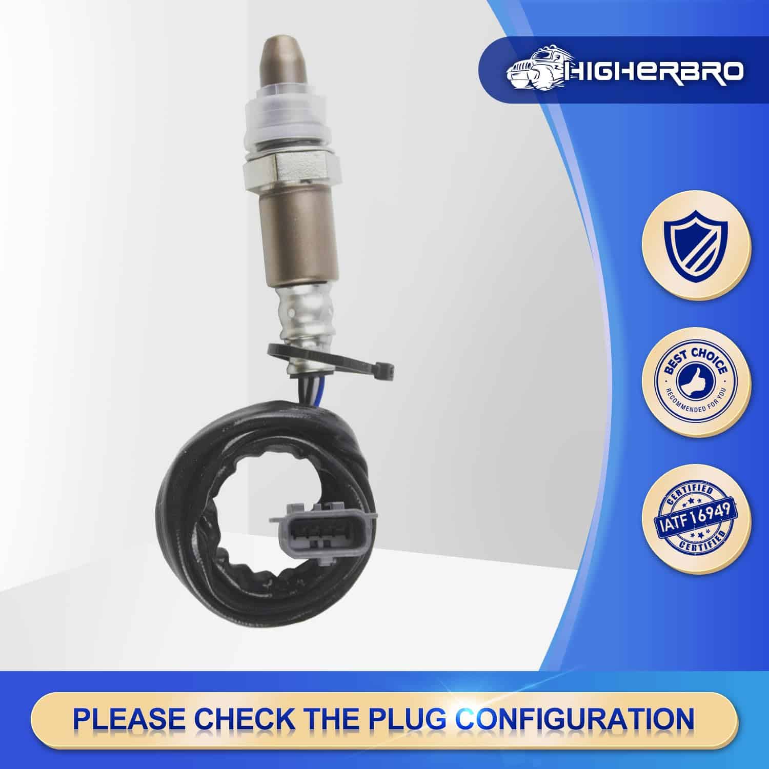 Sensor de oxígeno 1 de flujo ascendente para Infiniti y - Imagen 3