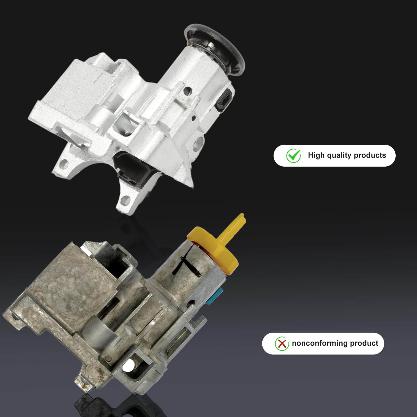 Anlseiod Ignition Lock Cylinder Switch Compatible for - Imagen 6