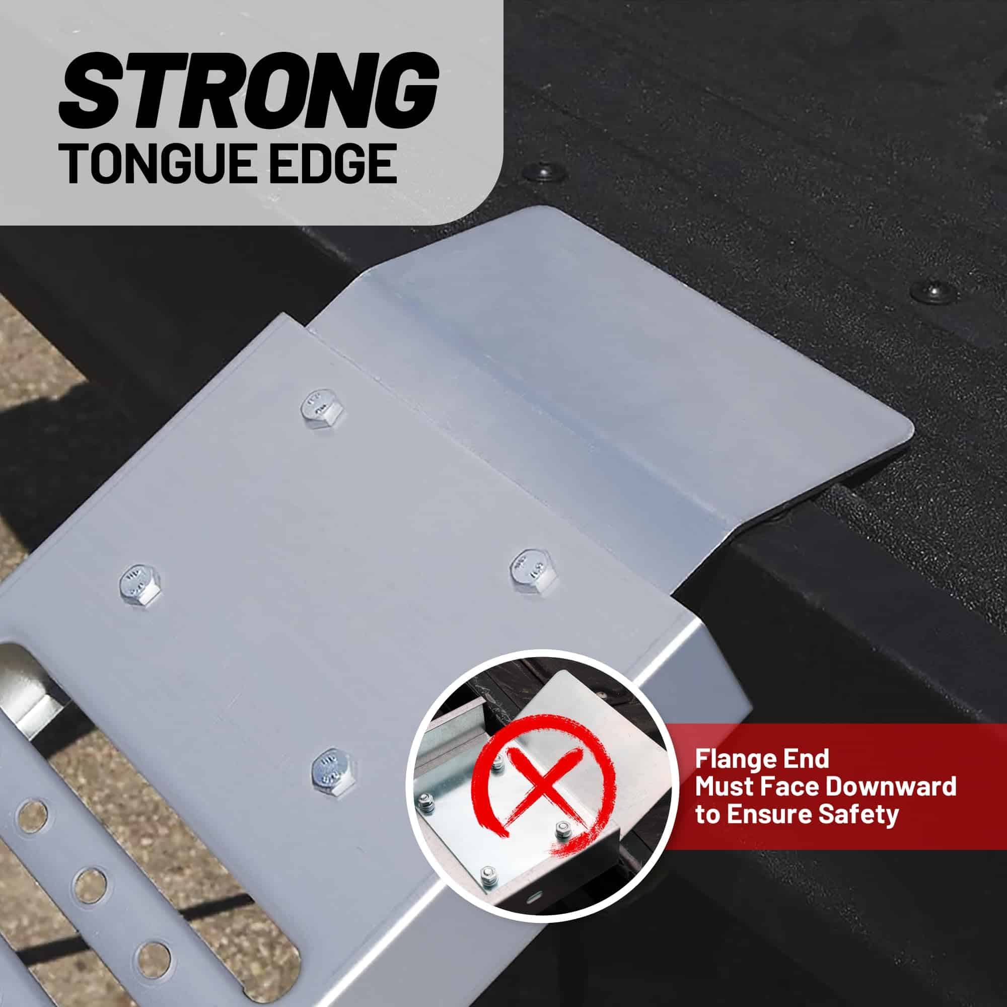 Rampas de Acero Rockland de 84" x 10", Capacidad de 1000 - Imagen 5