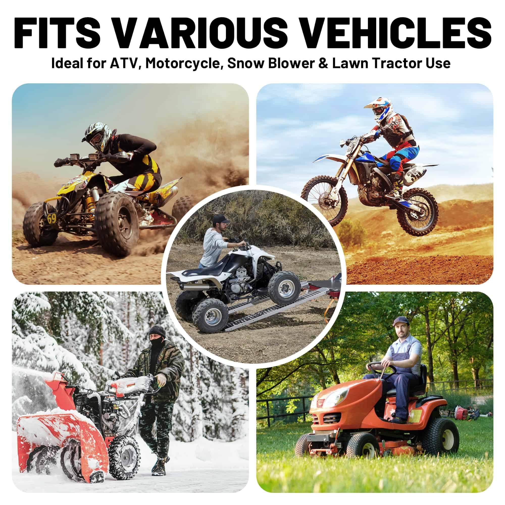 Rampas de Acero Rockland de 84" x 10", Capacidad de 1000 - Imagen 8