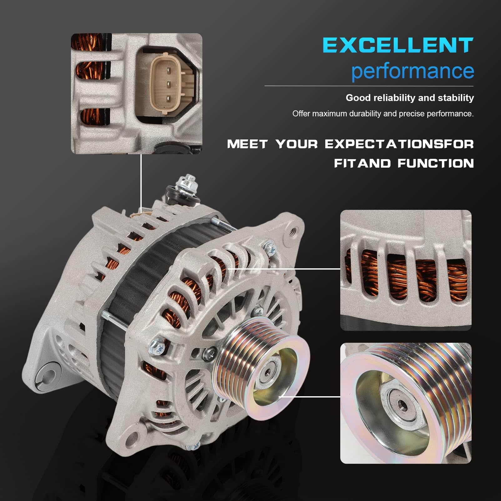 Alternador Compatible con Pathfinder 2013-2017 Murano - Imagen 4