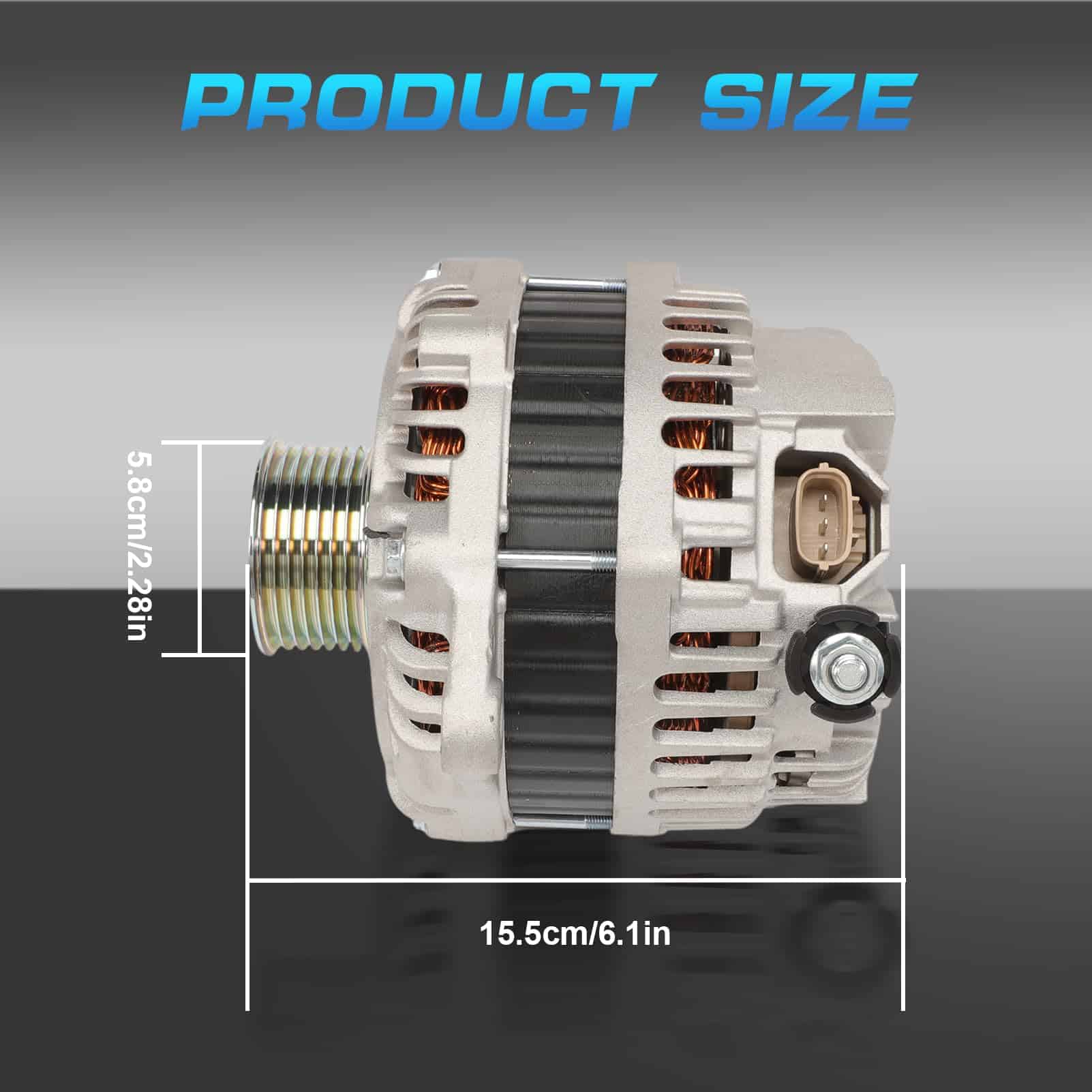 Alternador Compatible con Pathfinder 2013-2017 Murano - Imagen 3
