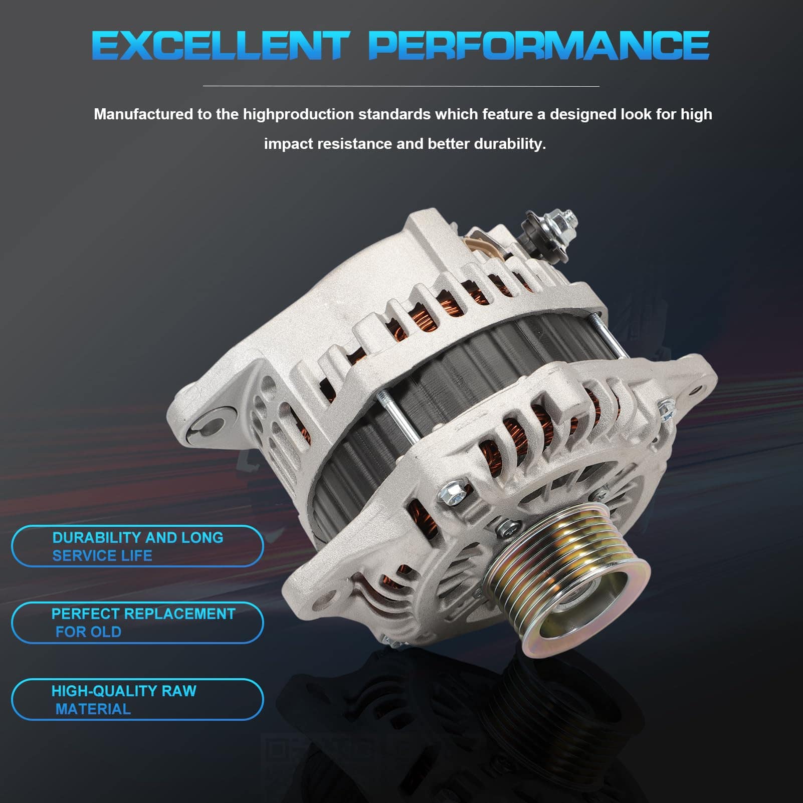 Alternador Compatible con Pathfinder 2013-2017 Murano - Imagen 7