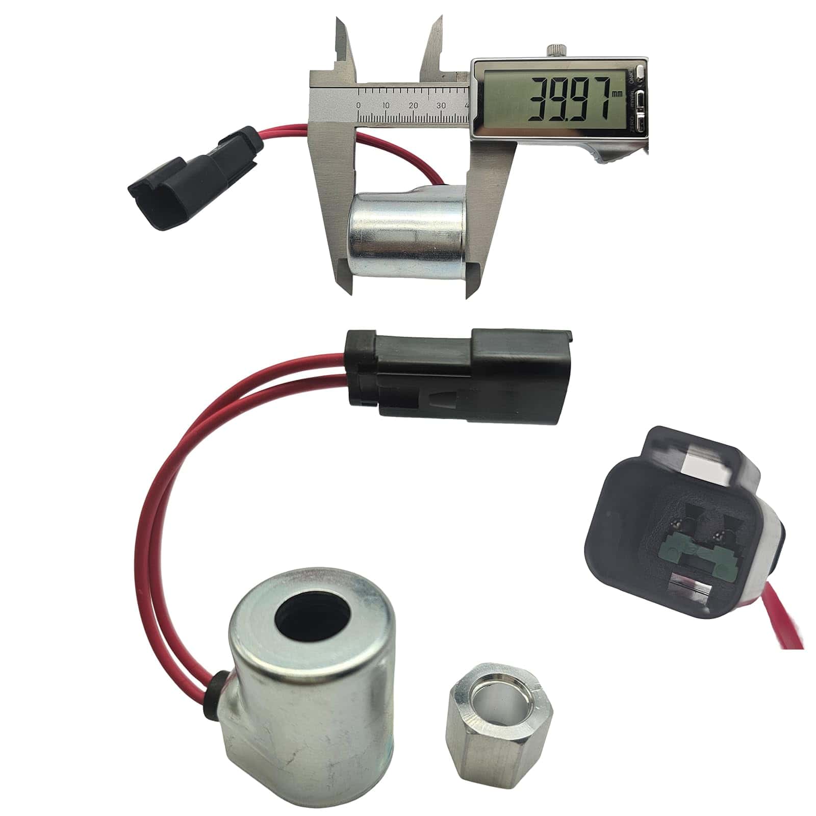 Bobina de Válvula Solenoide 6717706 6676566 6666547 - Imagen 4