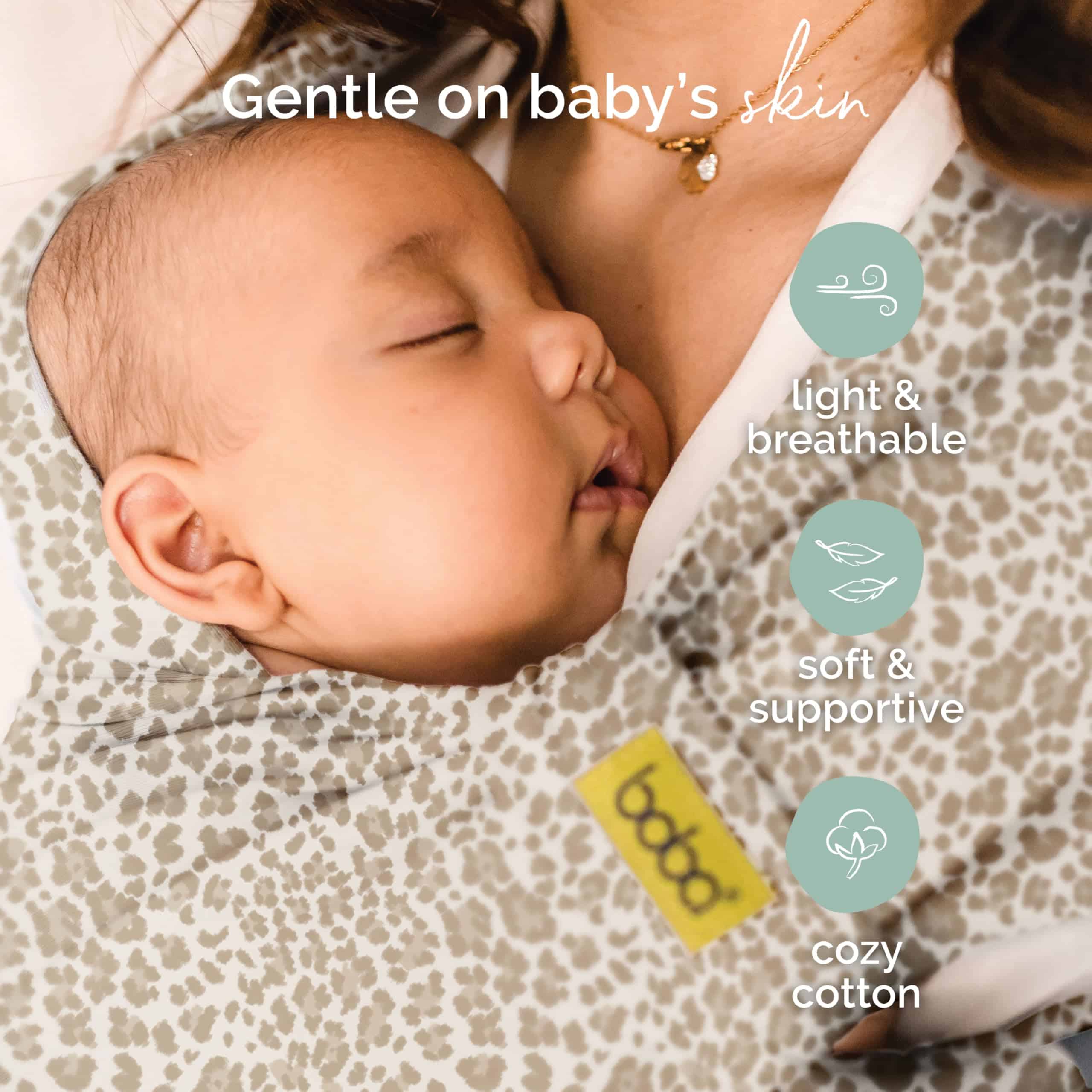 Portabebés Boba Bliss Pre-envuelto con Hebilla, Portabebé - Imagen 4