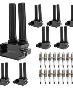 Conjunto de 8 bobinas de encendido y 16 bujías de iridio