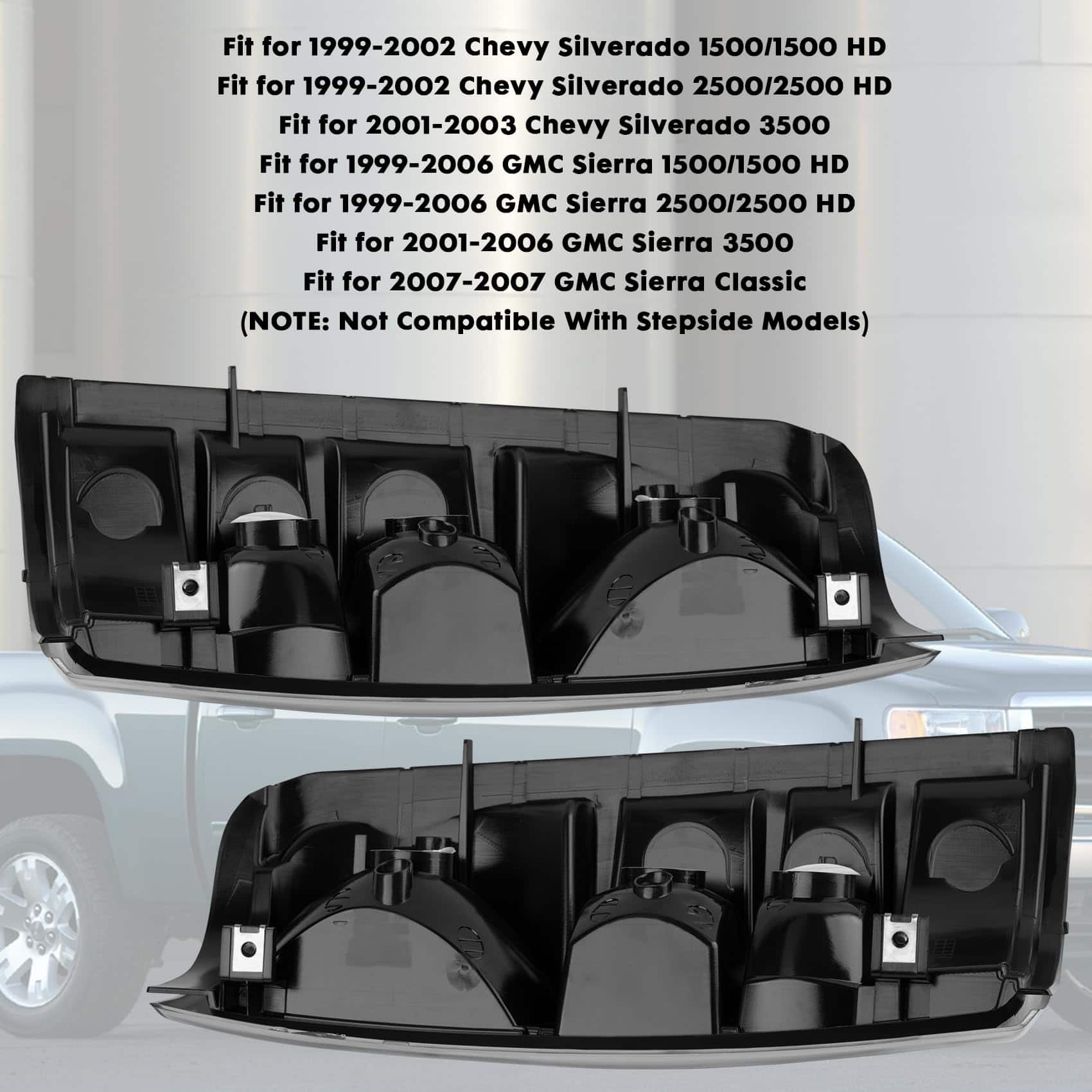 Conjunto de luces traseras Jiacheng compatible con GMC - Imagen 5