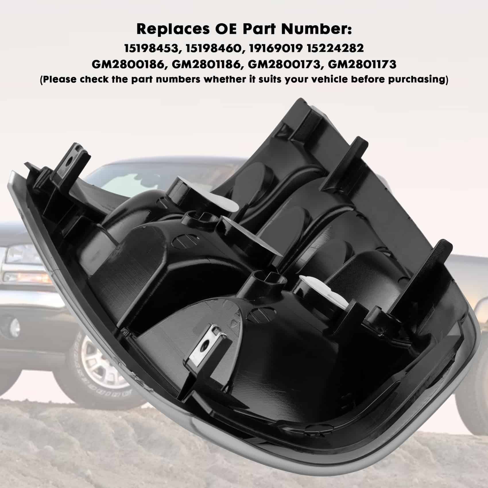 Conjunto de luces traseras Jiacheng compatible con GMC - Imagen 7