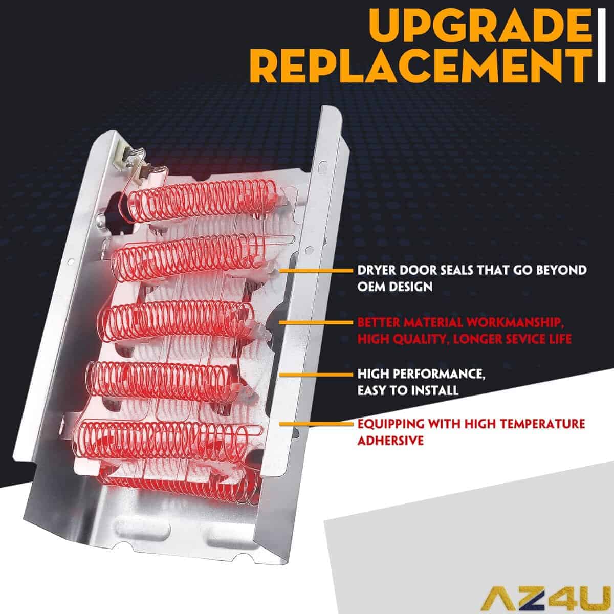 Elemento Calefactor de Secadora para Whirlpool LER5620KQ1 - Imagen 8
