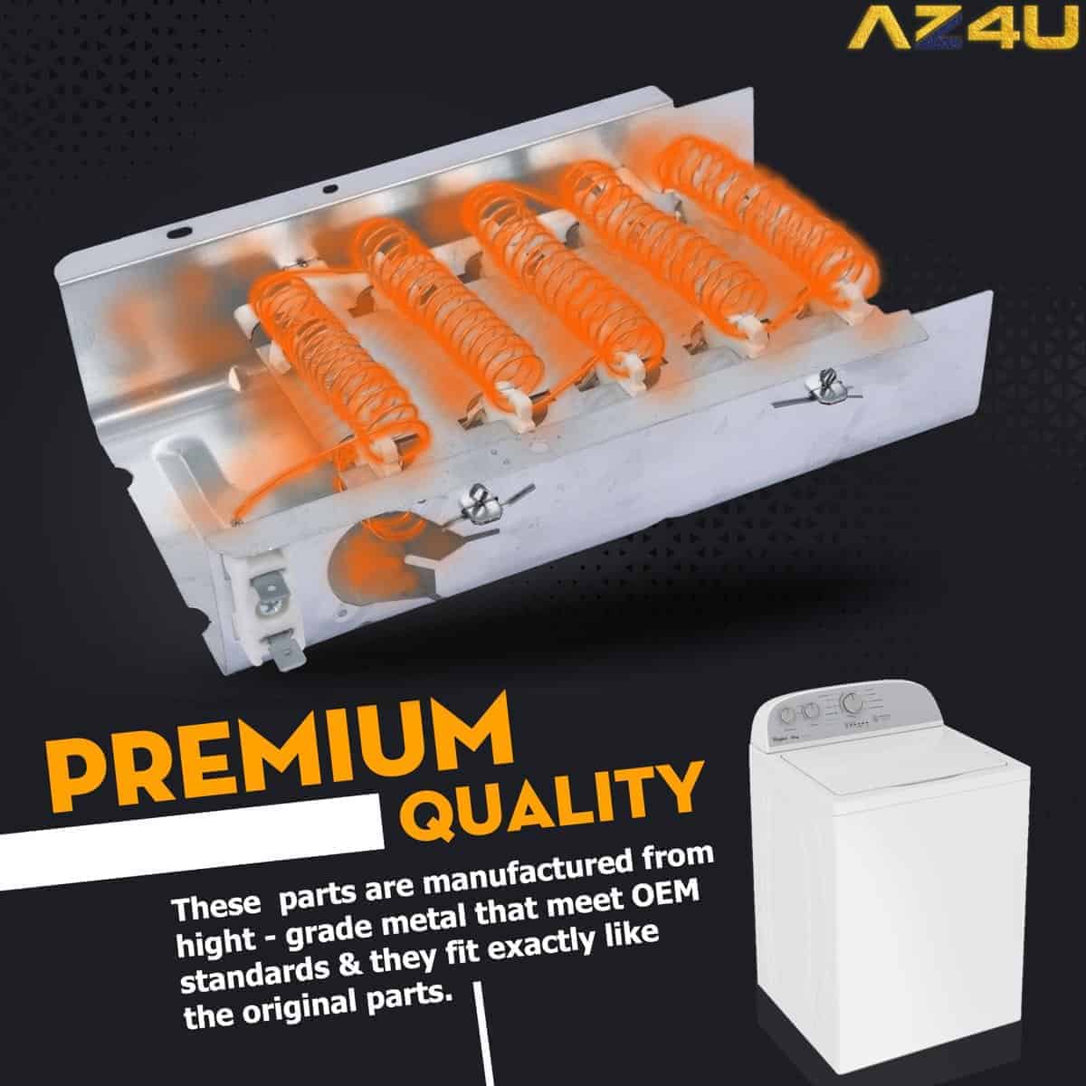 Elemento Calefactor de Secadora para Whirlpool LER5620KQ1 - Imagen 4