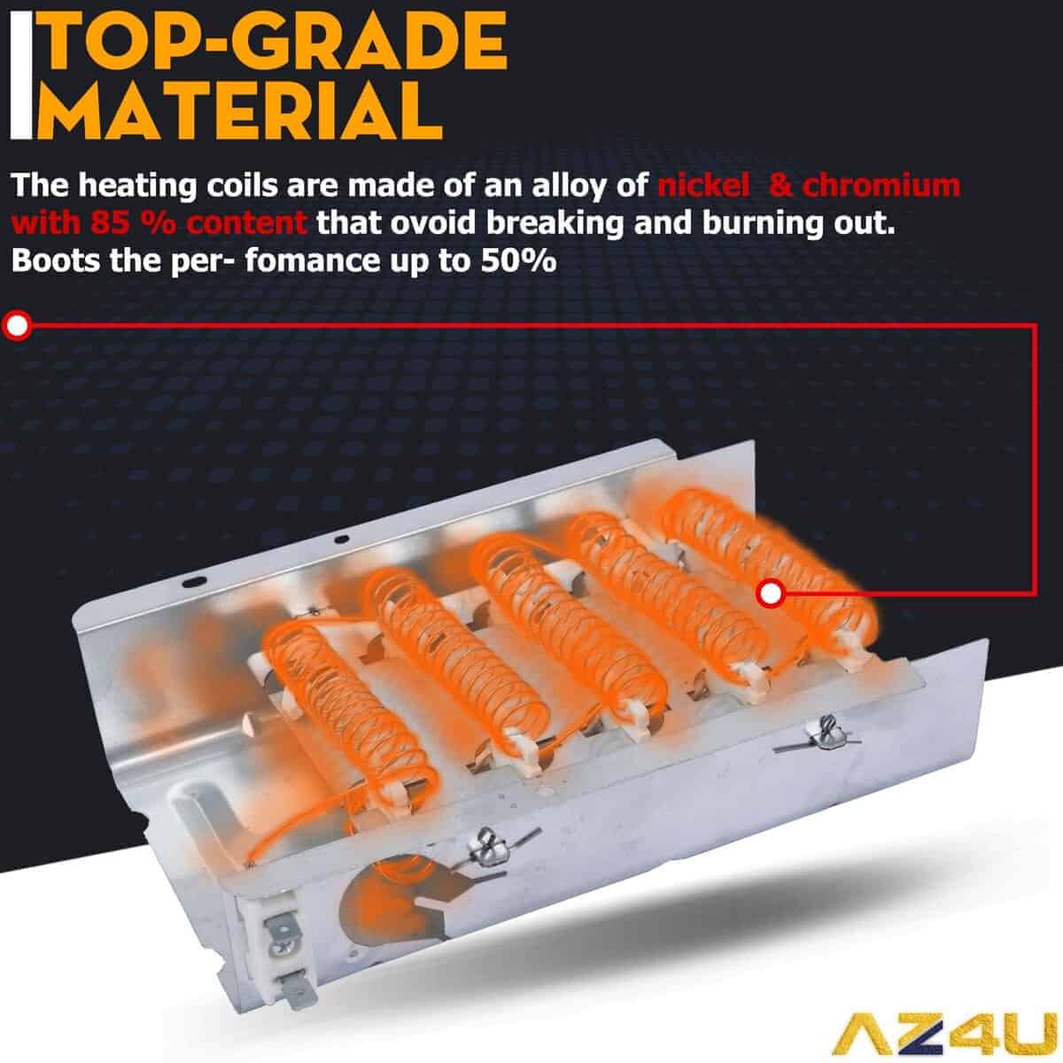 Elemento Calefactor de Secadora para Whirlpool LER5620KQ1 - Imagen 6