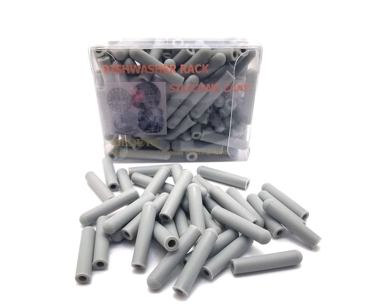 100 tapas de silicona para lavavajillas, tamaño universal, - Imagen 3