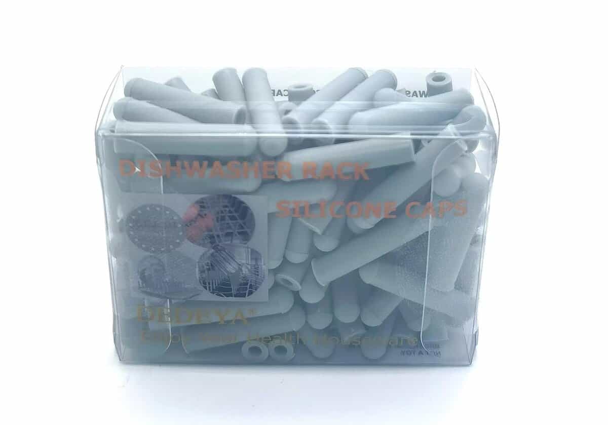 100 tapas de silicona para lavavajillas, tamaño universal,