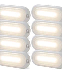 Luz Interior para RV RVsmattly de 8 Paquetes con