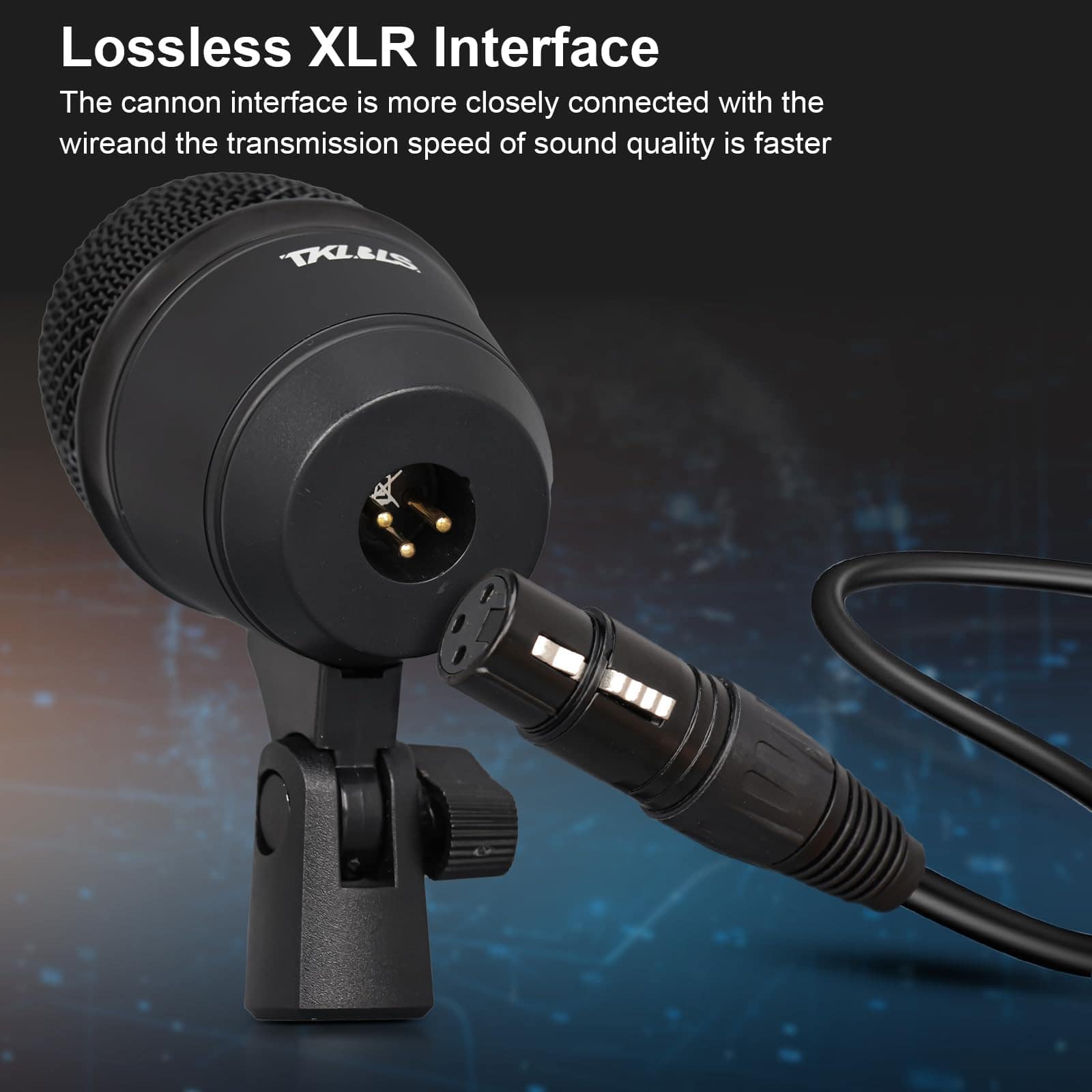 Micrófono de condensador TKLBLS Instrument, K2 Bass Drum - Imagen 9